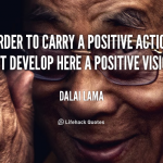 In the Words of the Dalai Lama…