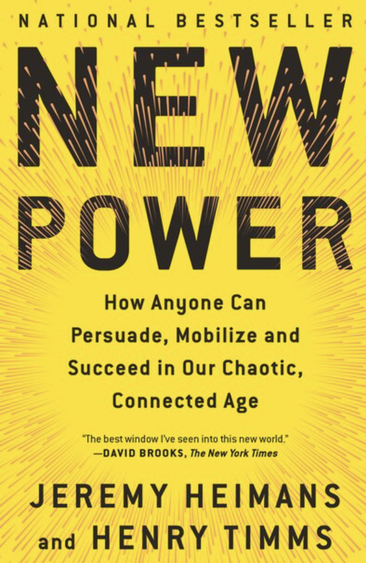Book Review: New Power (Heimans & Timms)